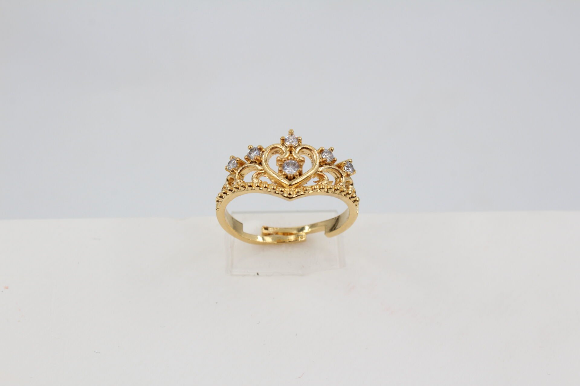 Altın Kaplama Prenses Yüzük