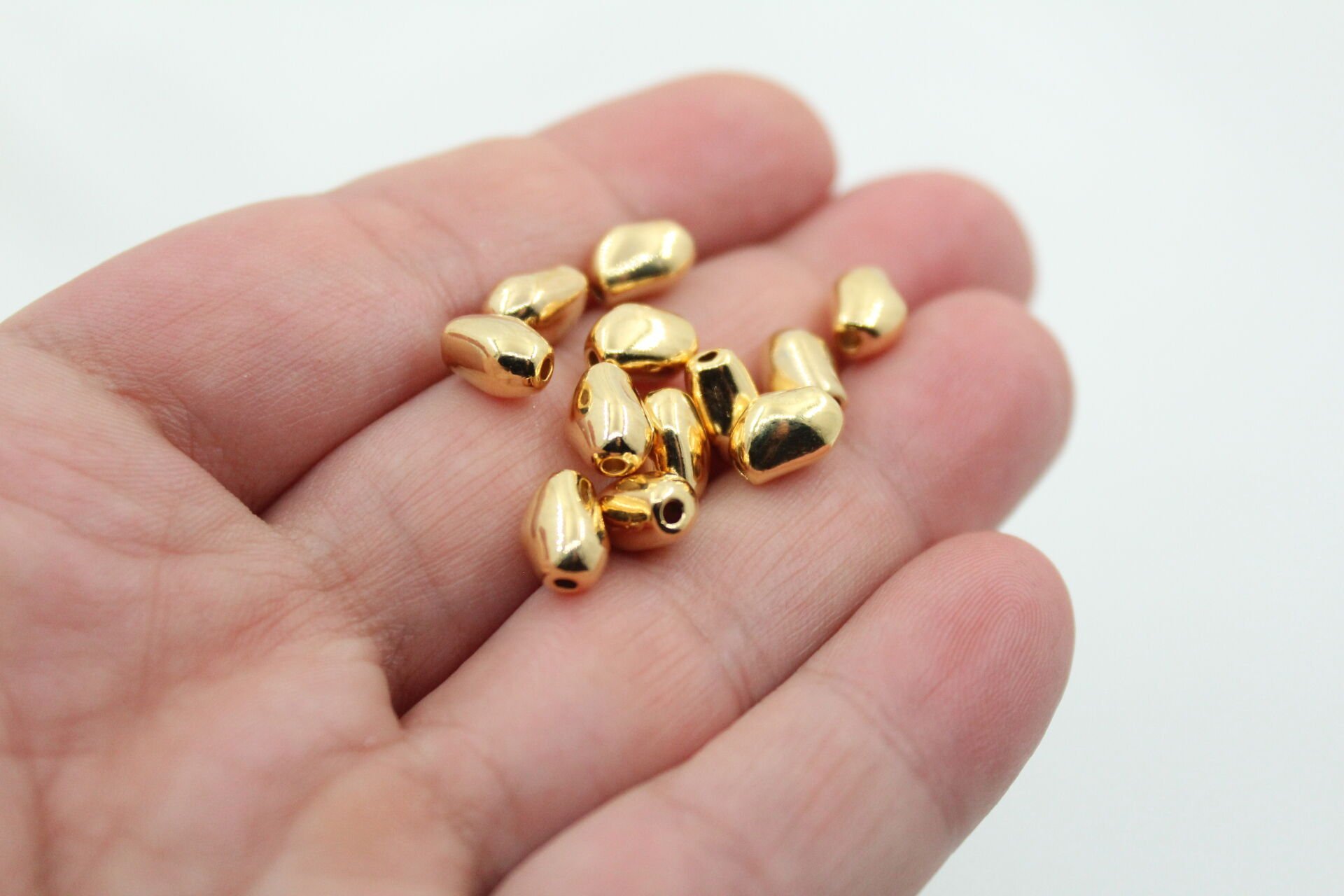 Altın Kaplama Büyük Yamuk Boru Aparat 10 gr