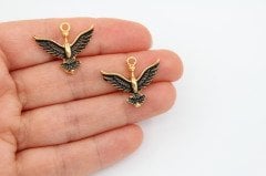 Altın Kap. Siyah Mineli Anka Kuşu