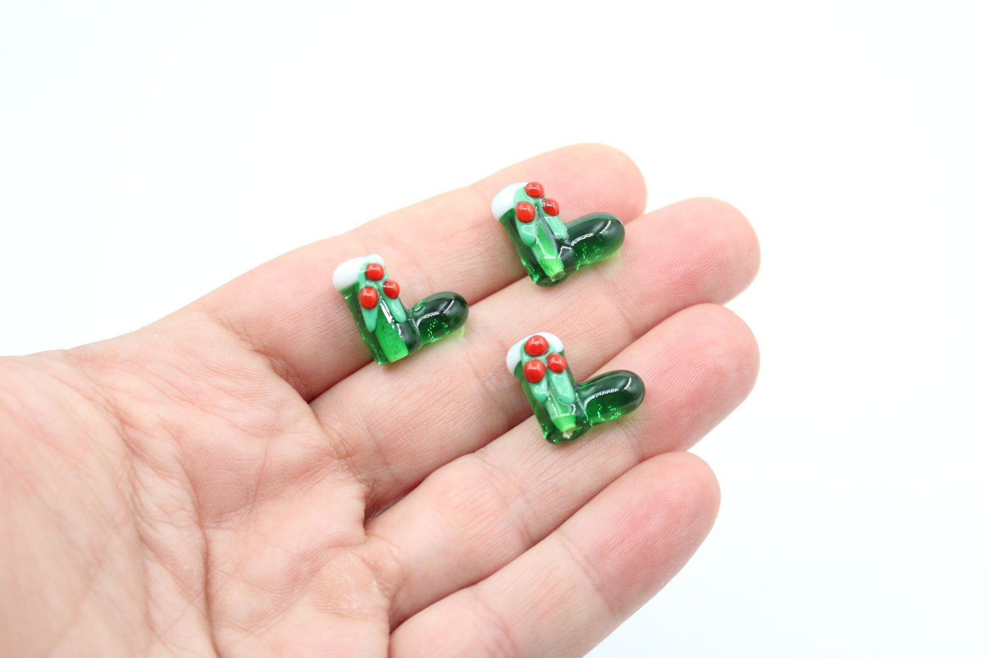 Yılbaşı Yeşil Çorap Murano