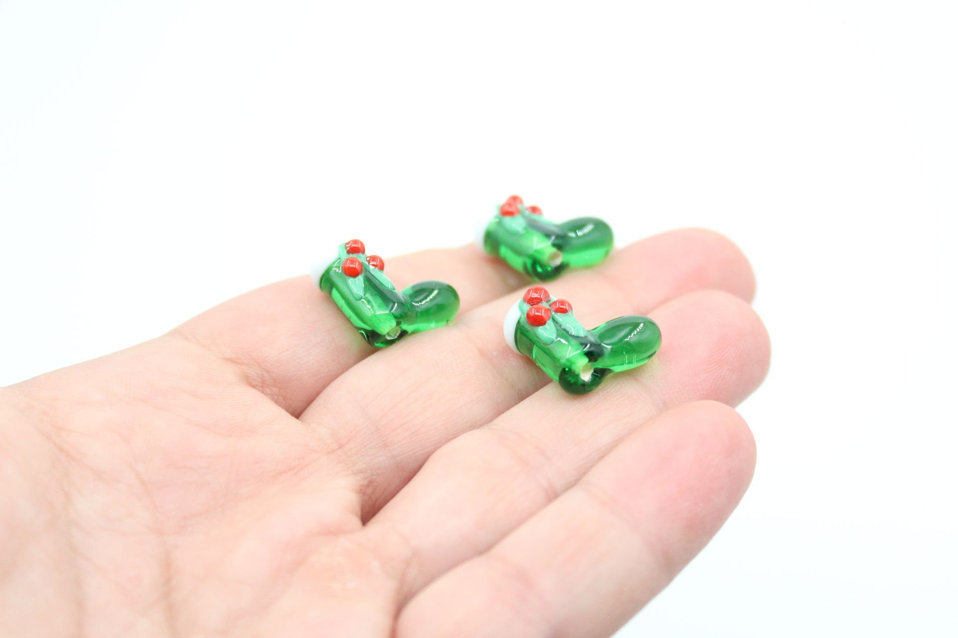 Yılbaşı Yeşil Çorap Murano