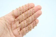 Altın Kap. Burgulu Zincir 1mt