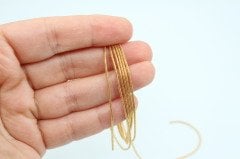 Altın Kap. Yılan Zincir 1mt