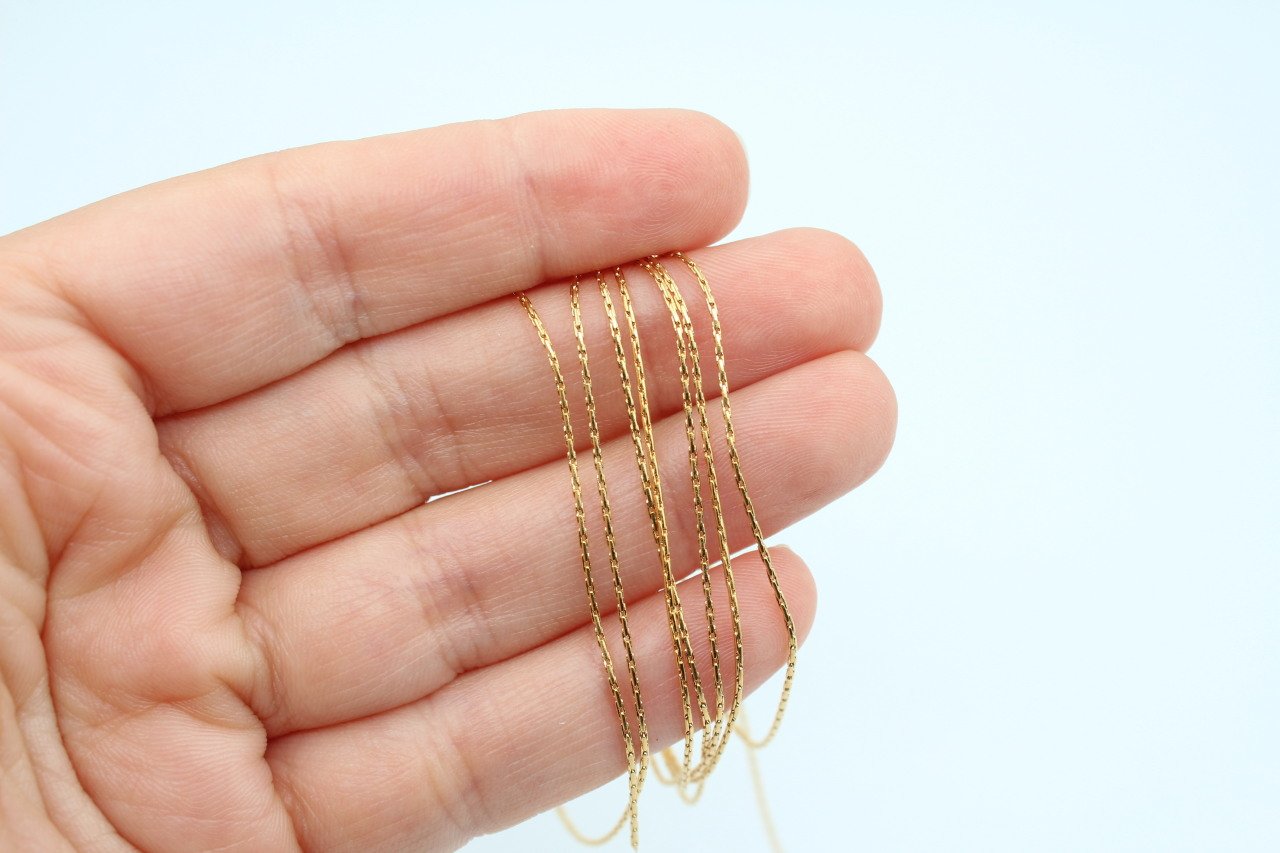 Altın Kap. Kobra Zincir 1mt