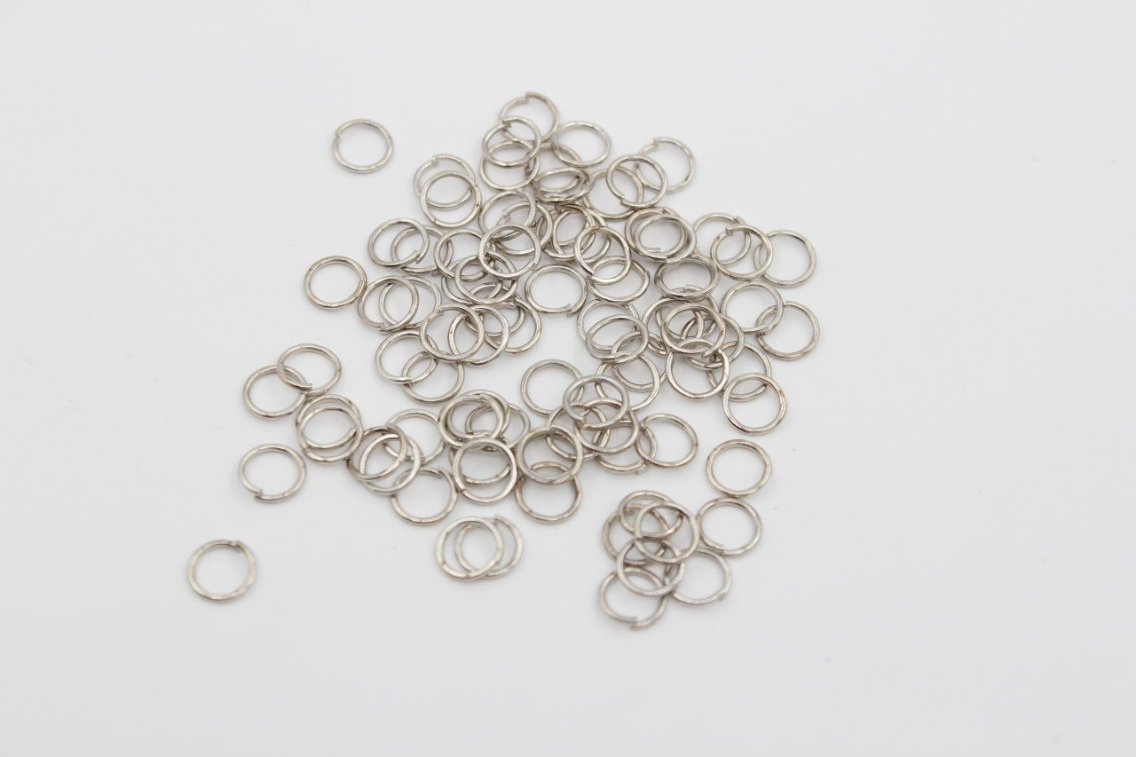 Rodyum Kap. 7mm Halka 10gr