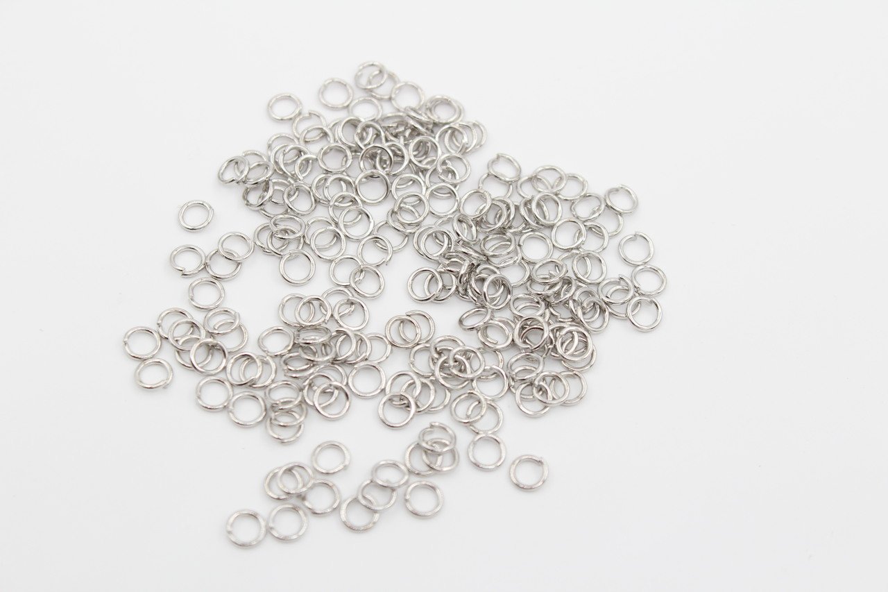 Rodyum Kap. 5mm Halka 10gr