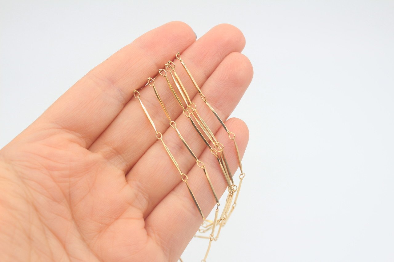 Altın Kap. İnce Baget Zincir 1mt