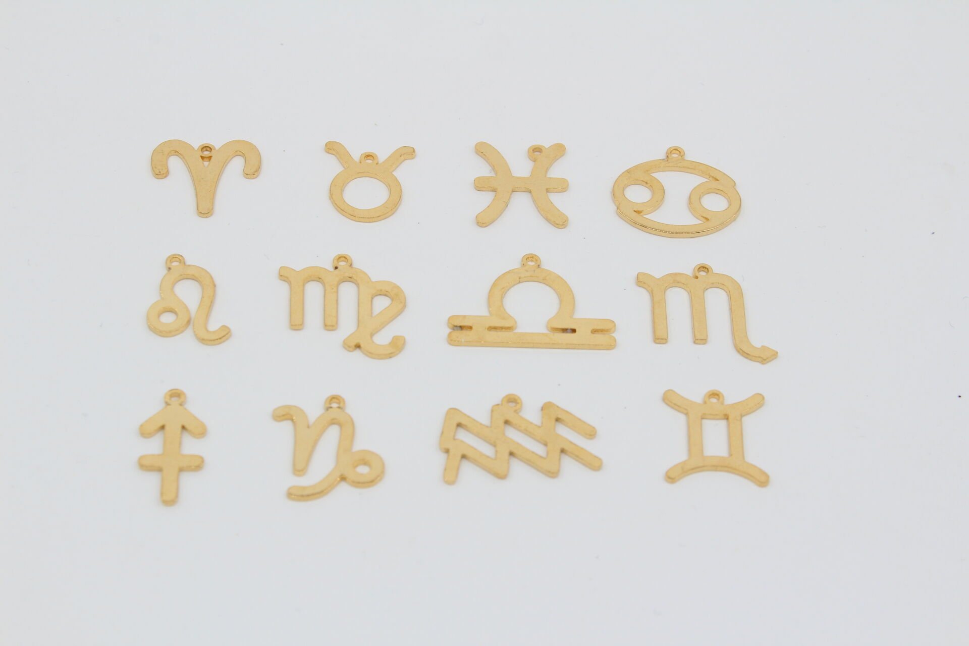 Altın Kaplama Burç Sembolleri