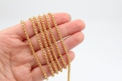 Altın Kap. 3mm Hasır Zincir 1mt