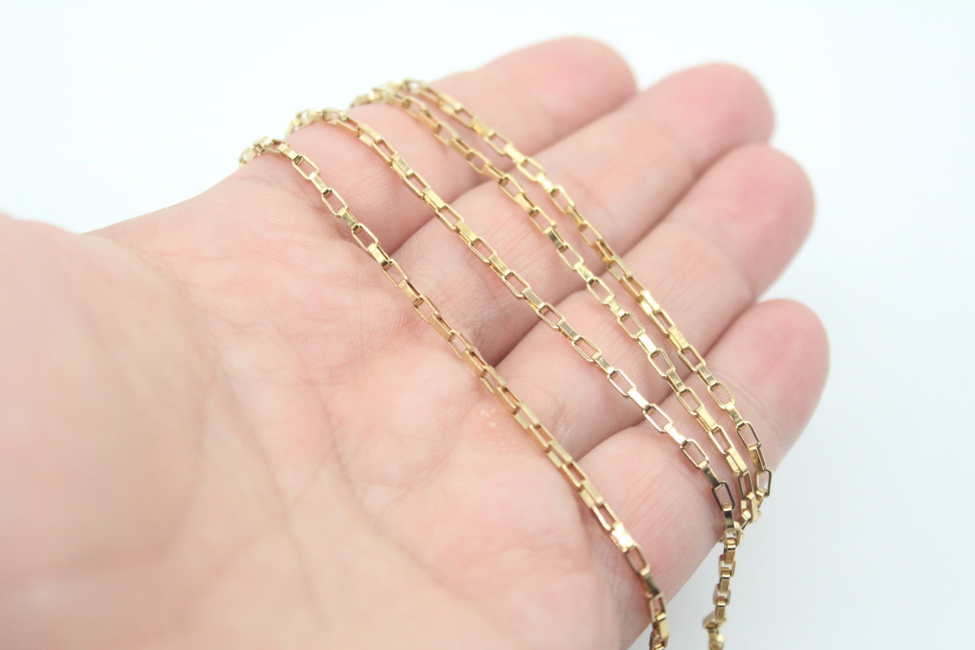 Çelik 2mm Küp Zincir