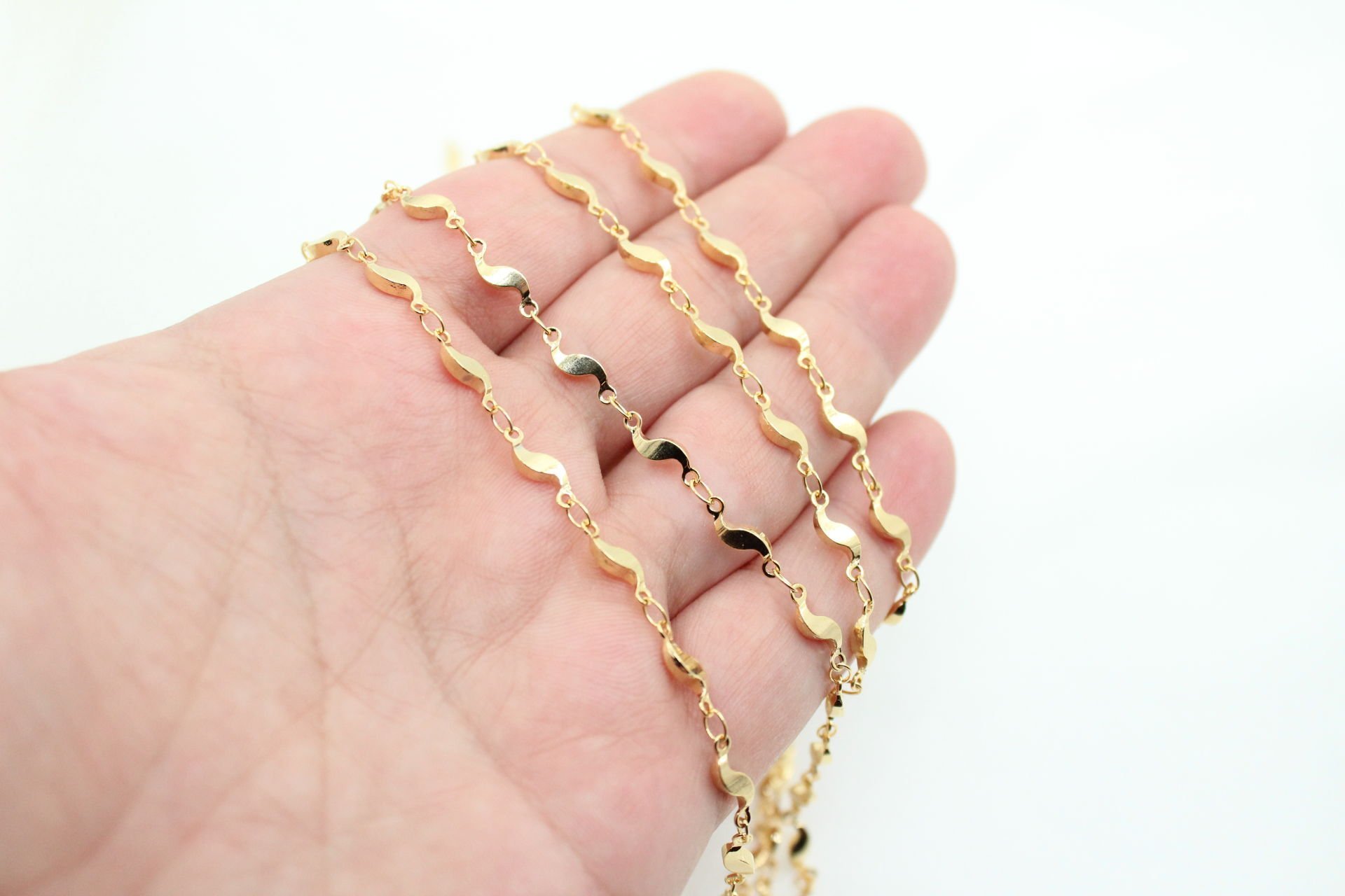 Altın Kaplama ''S'' Model Zincir