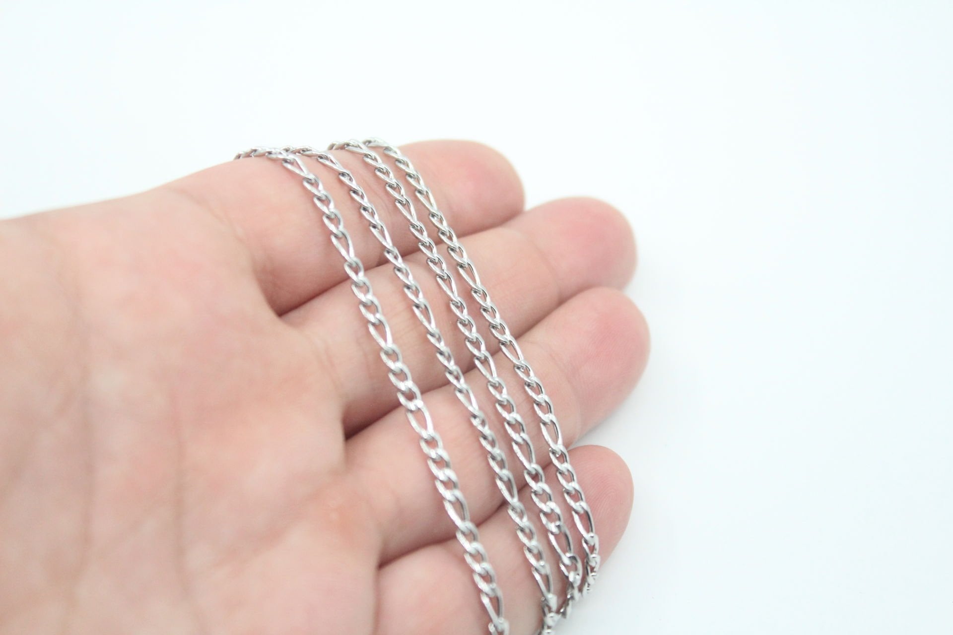 Çelik Gümüş 3+1 Zincir