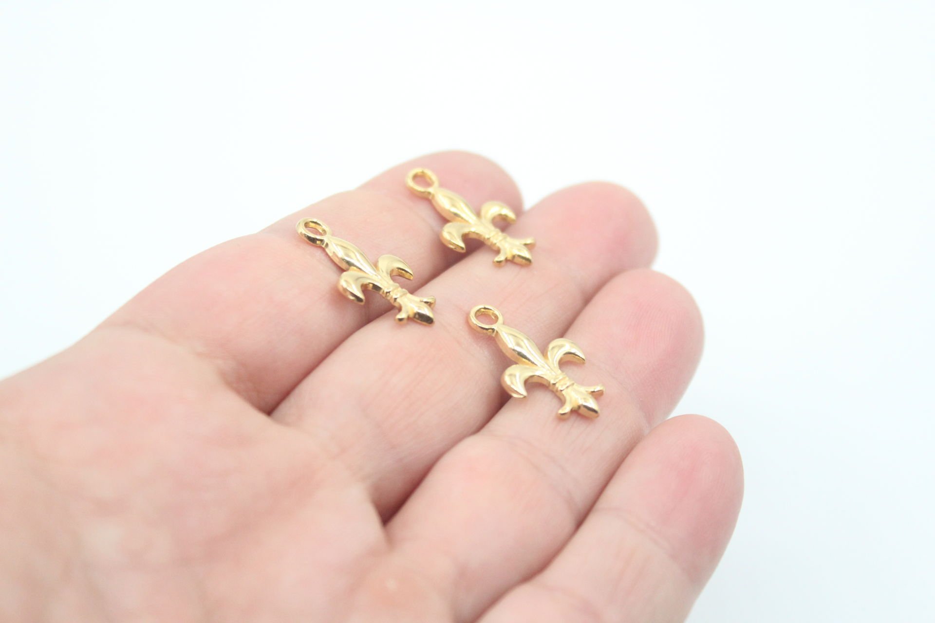 Fransız Lalesi Çelik Kolye Ucu