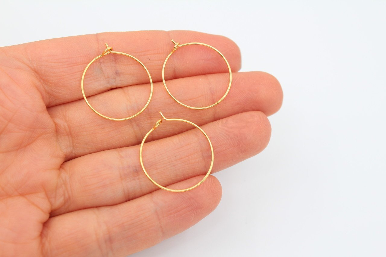 Altın Kap. Küçük Küpe Halkası