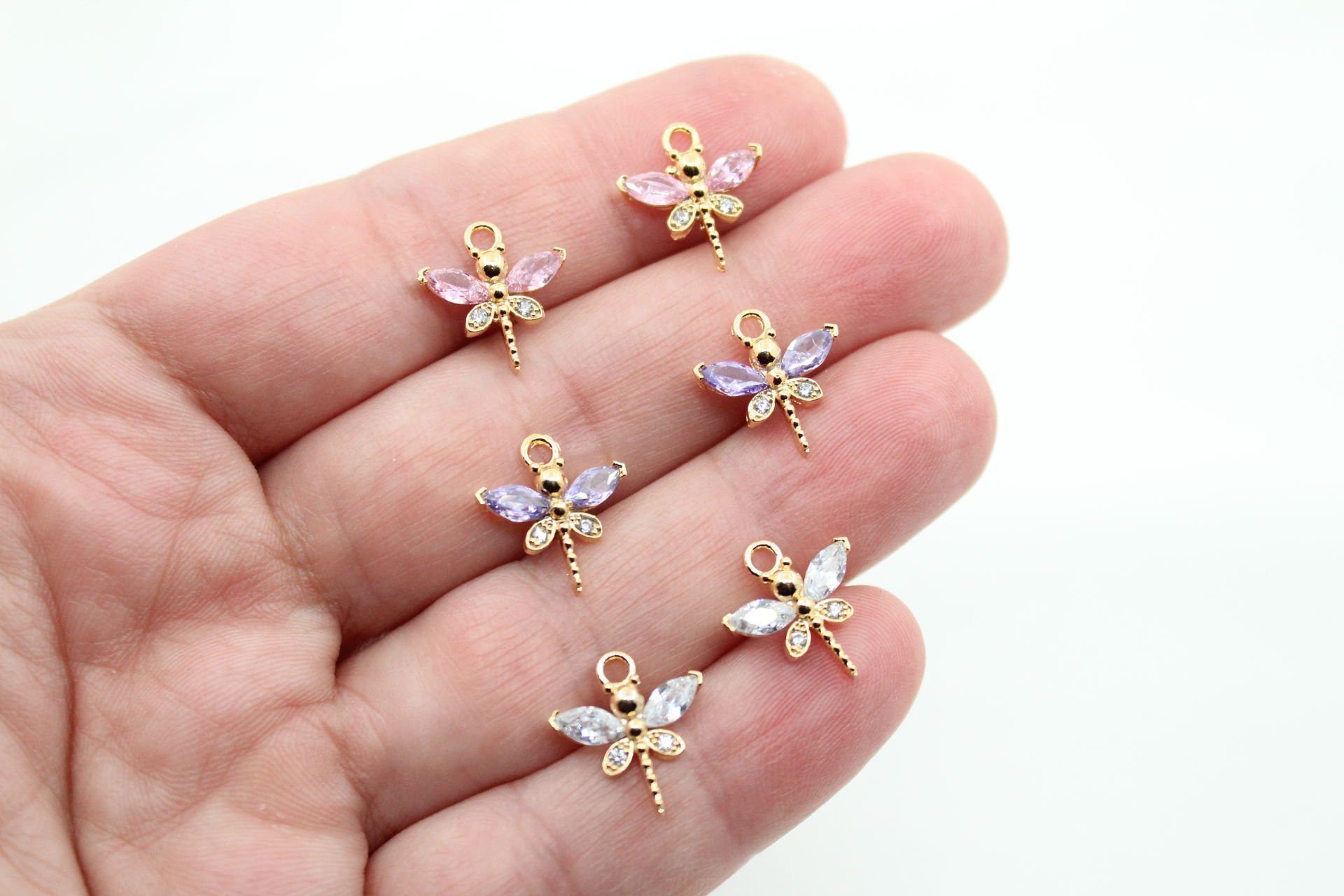 Altın Kaplama Zirkonlu Yusufçuk