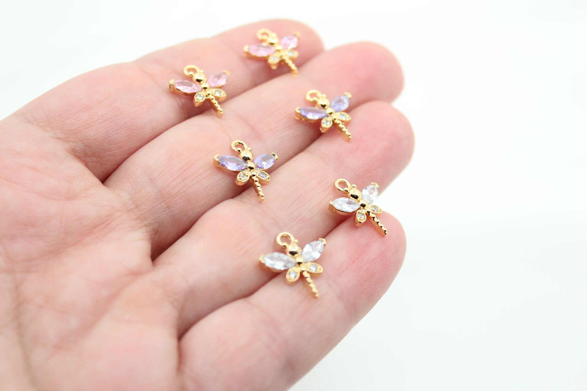 Altın Kaplama Zirkonlu Yusufçuk