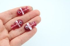 Murano Balık Pembe/Şeffaf