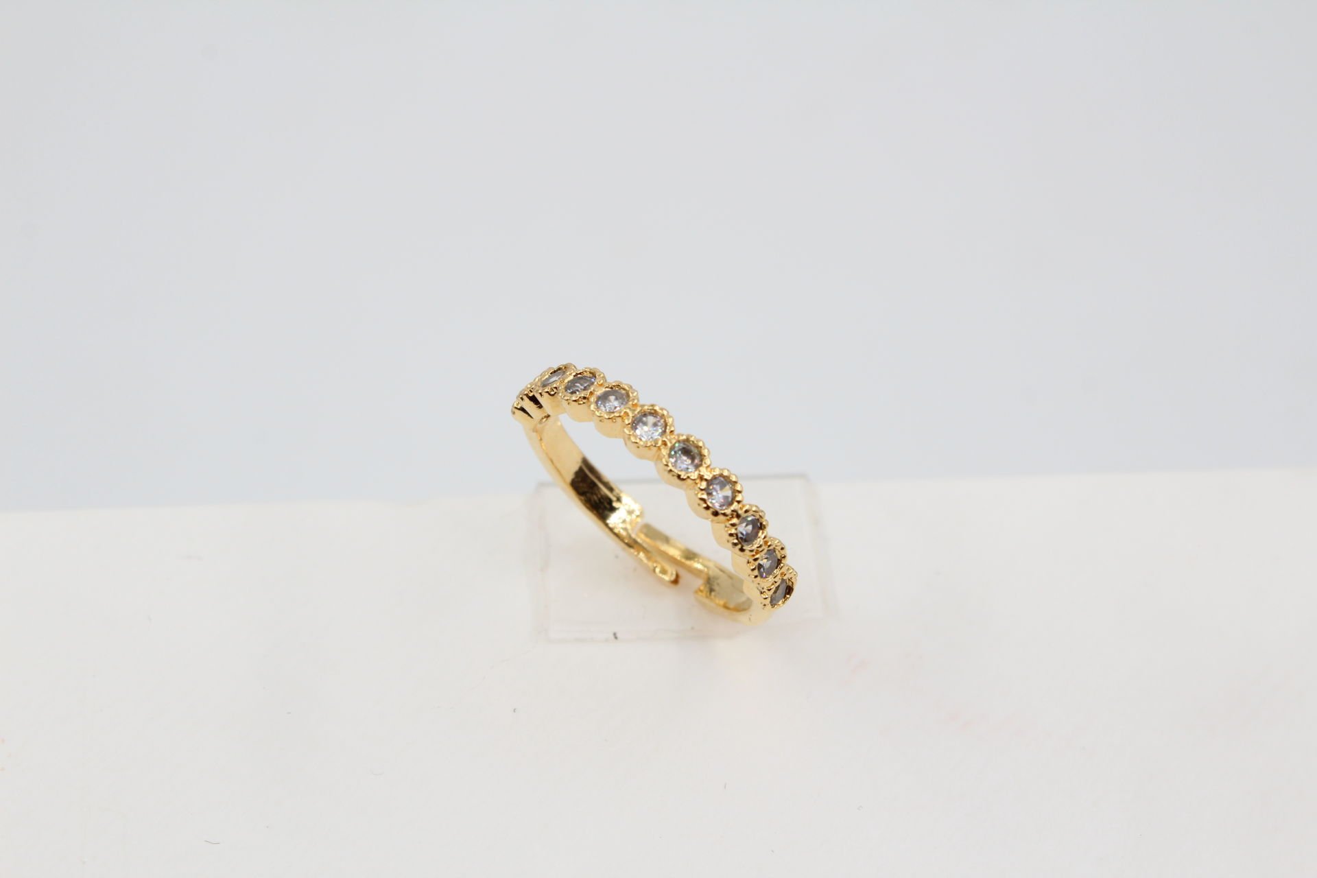 Altın Kaplama Sıralı Yüzük