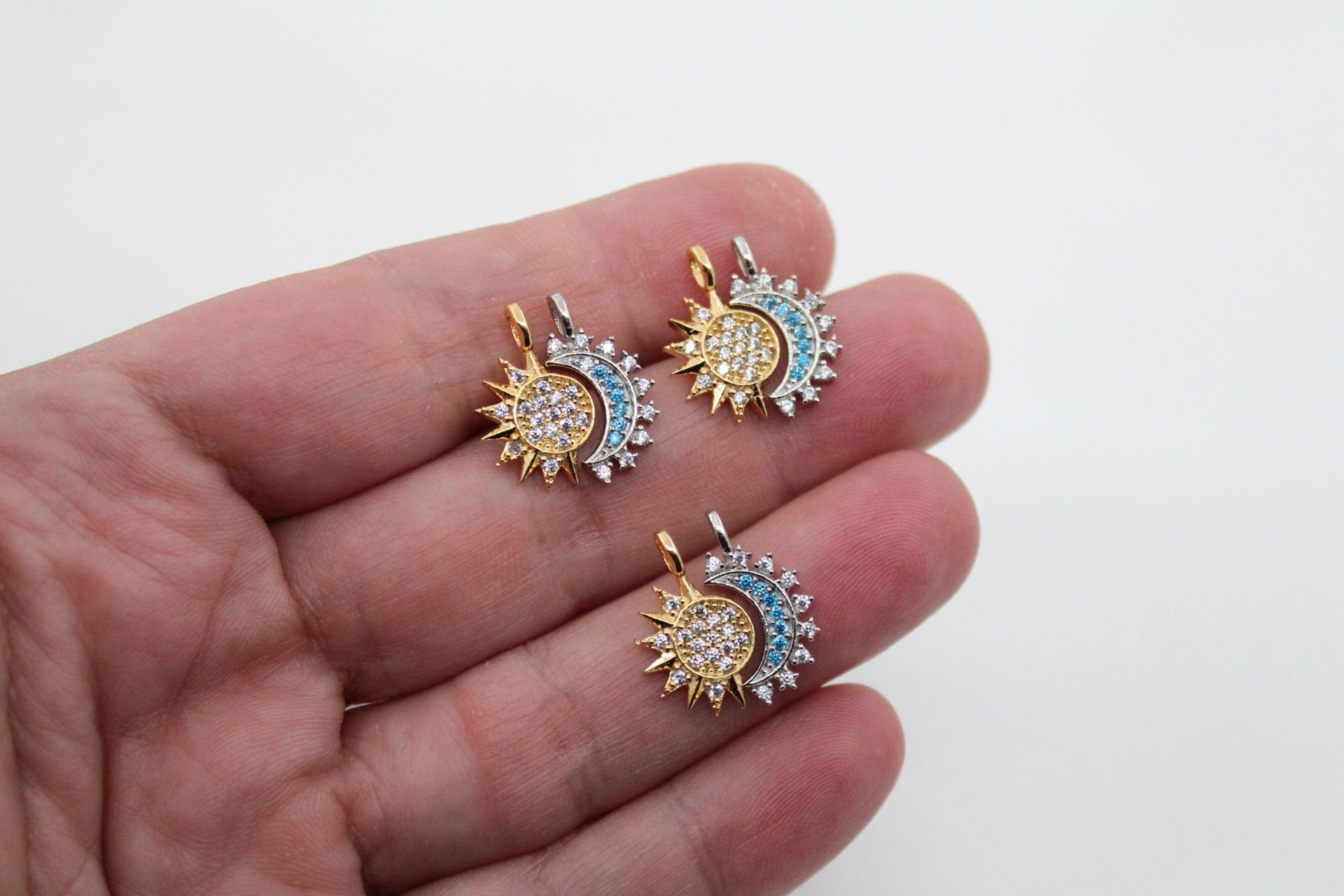 Ay Güneş Kolye Ucu