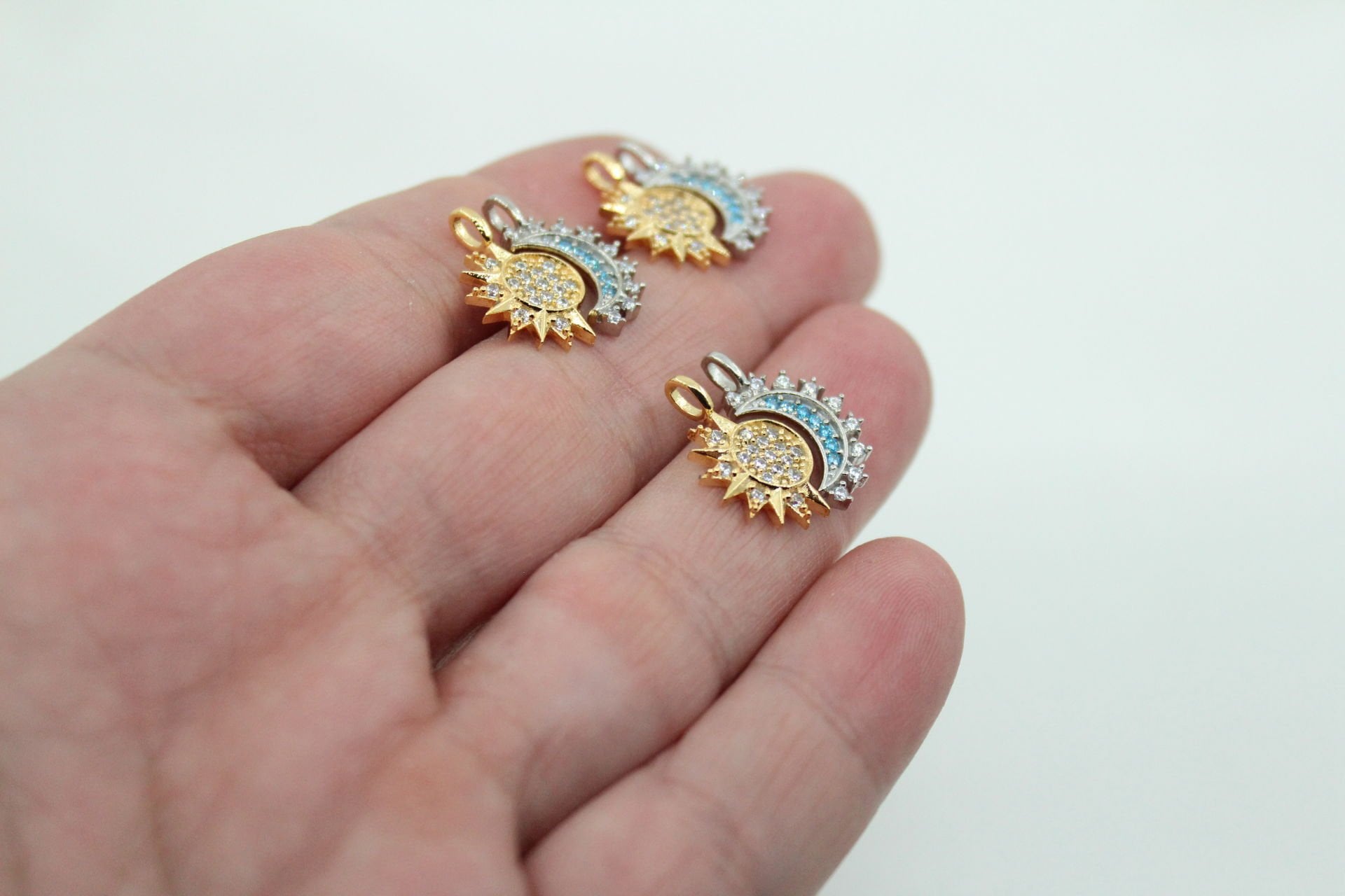 Ay Güneş Kolye Ucu