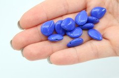 Flat Drop Boncuk Lacivert 25gr