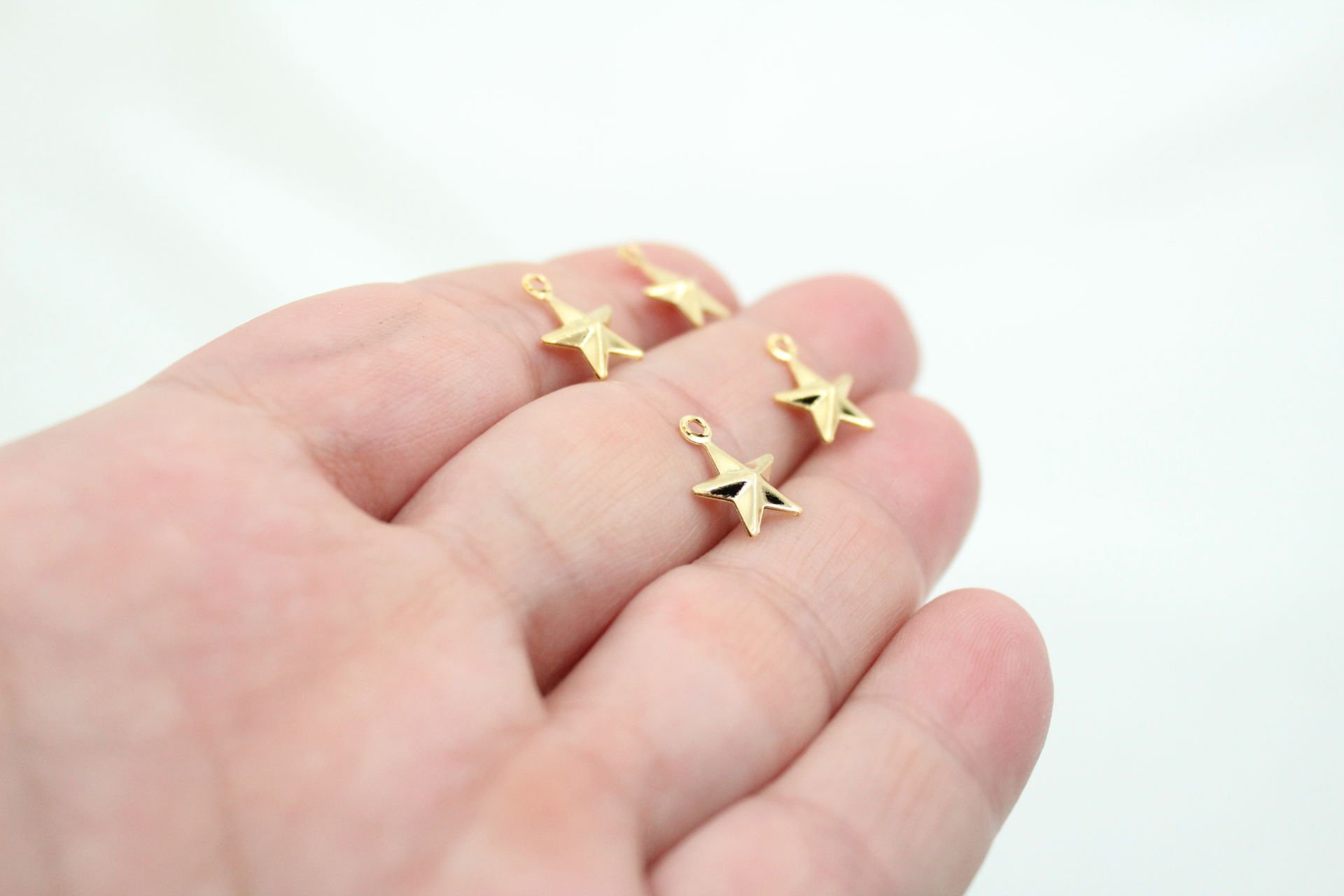 Altın Kaplama Sallantı Yıldız