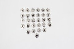 Rodyum Kap. Yuvarlak Harf