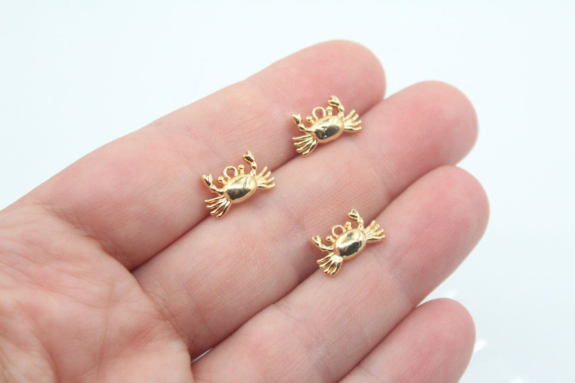 Altın Kaplama Döküm Yengeç