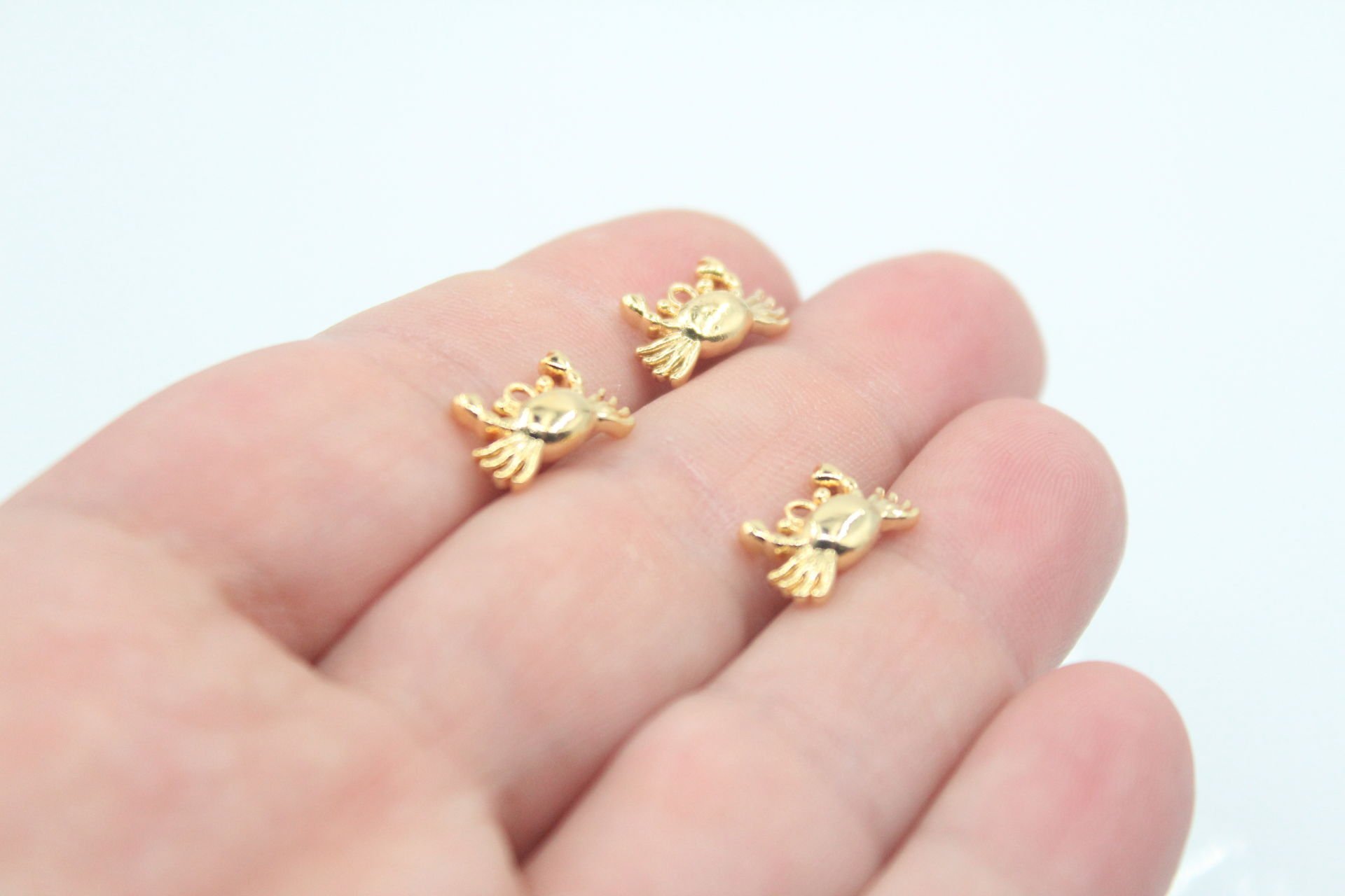 Altın Kaplama Döküm Yengeç