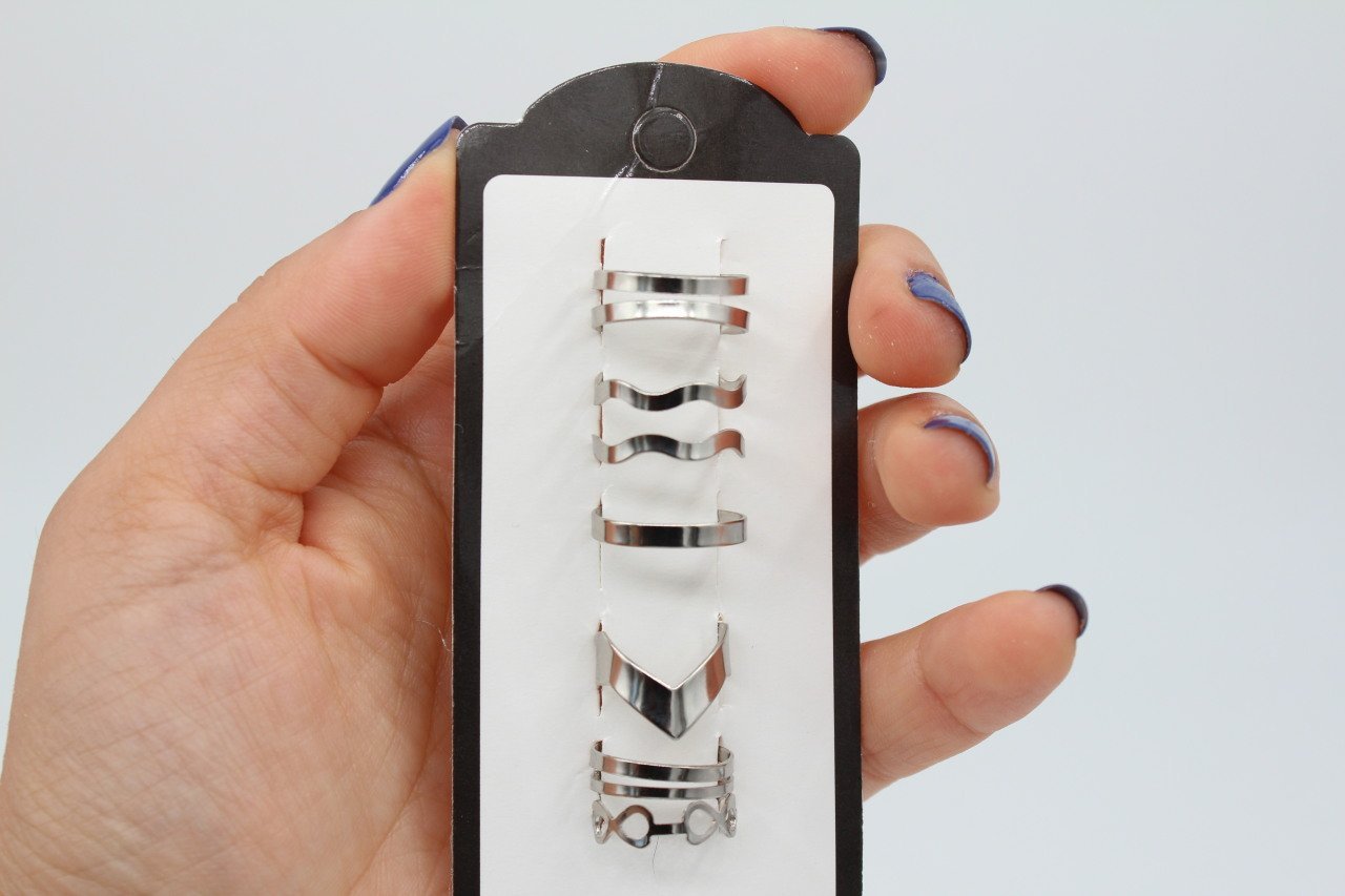 Eklem Yüzük Gümüş Renk