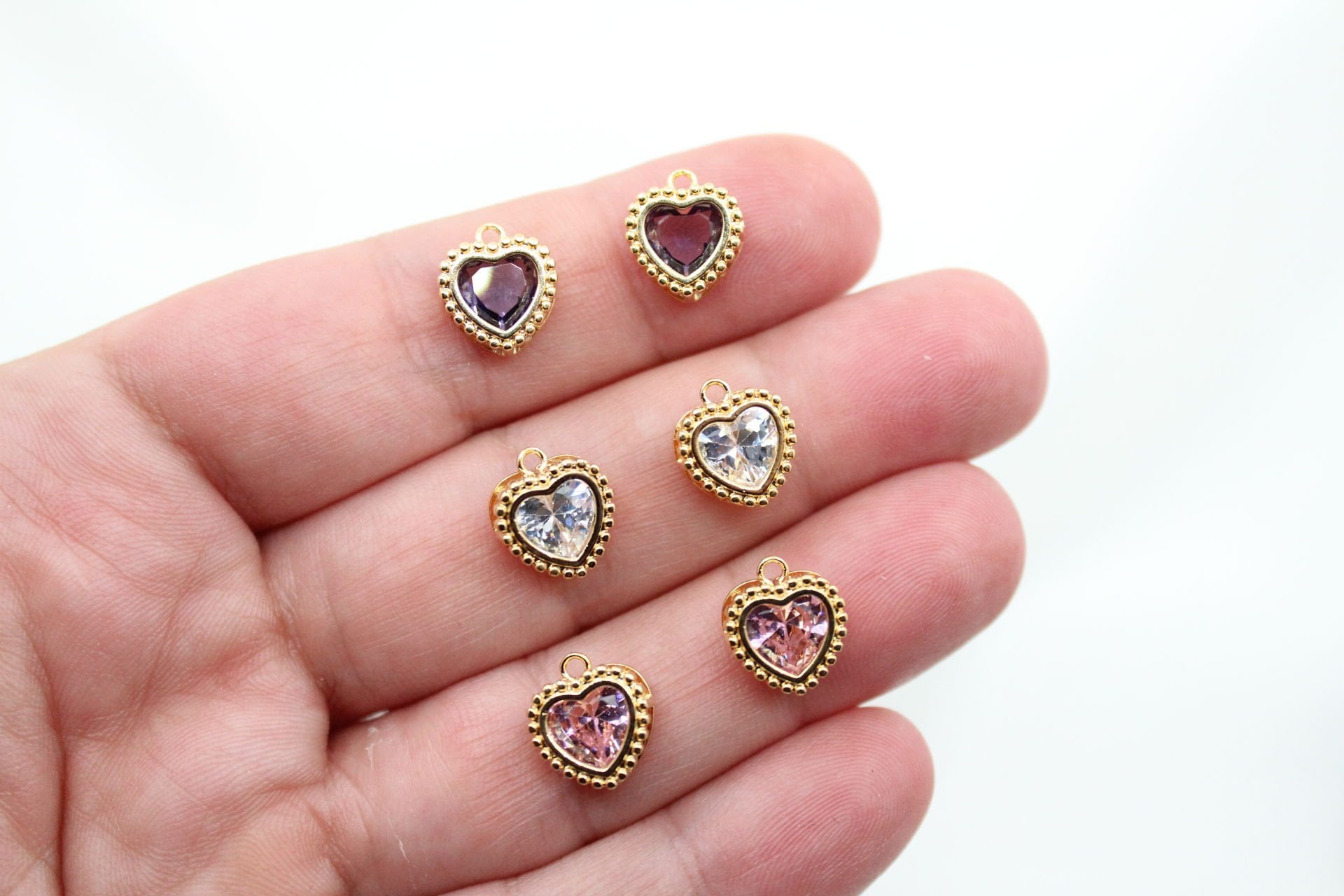 Altın Kaplama Çerçeveli Kalp