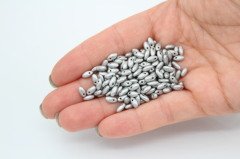 Rice Boncuk Mat Gümüş 25gr