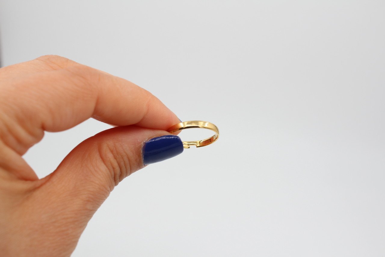 Altın Kap. İnce Düz Yüzük