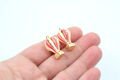 Mineli Küçük Boy Uçan Balon neon pembe/beyaz