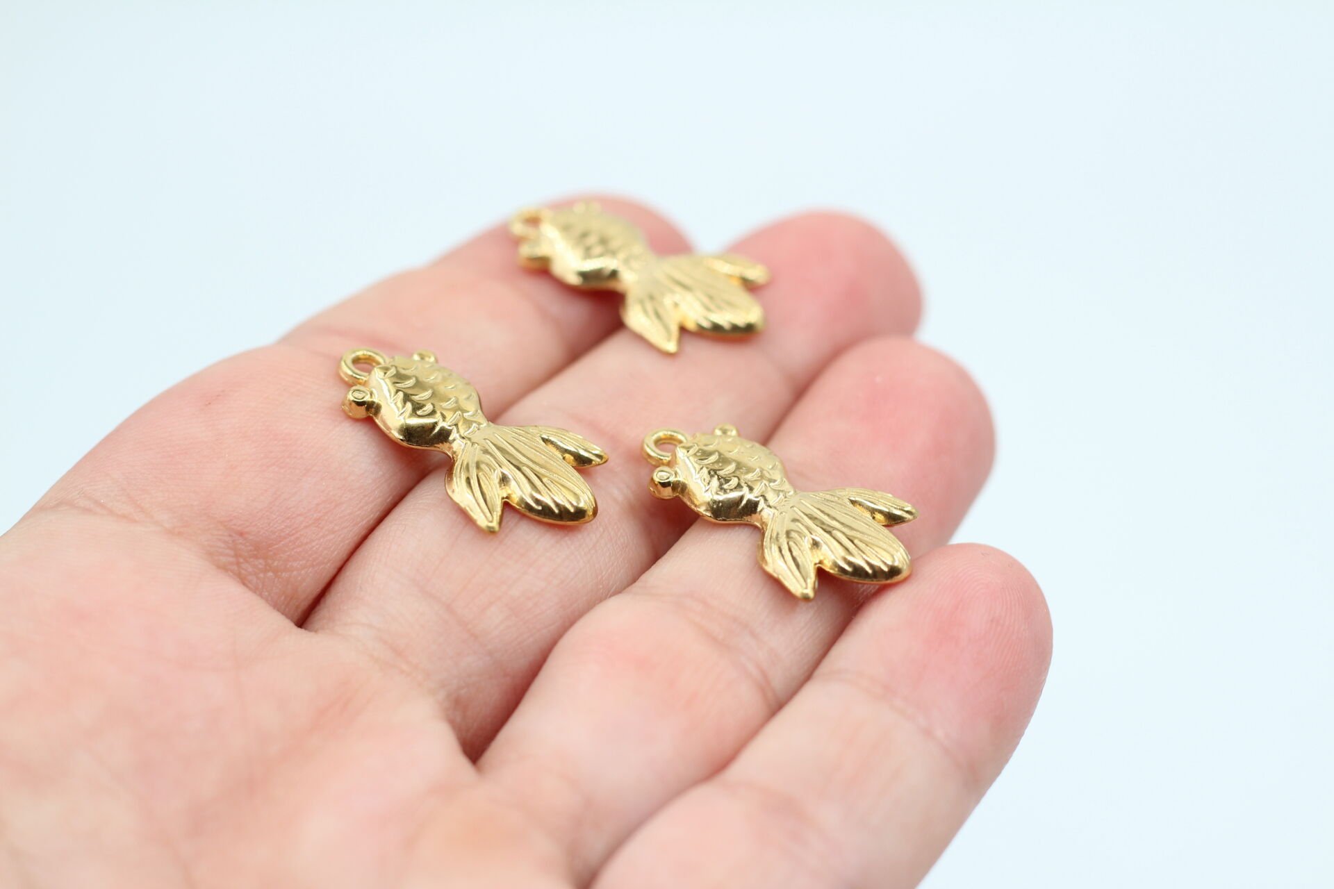 Balon Balığı Çelik Kolye Ucu