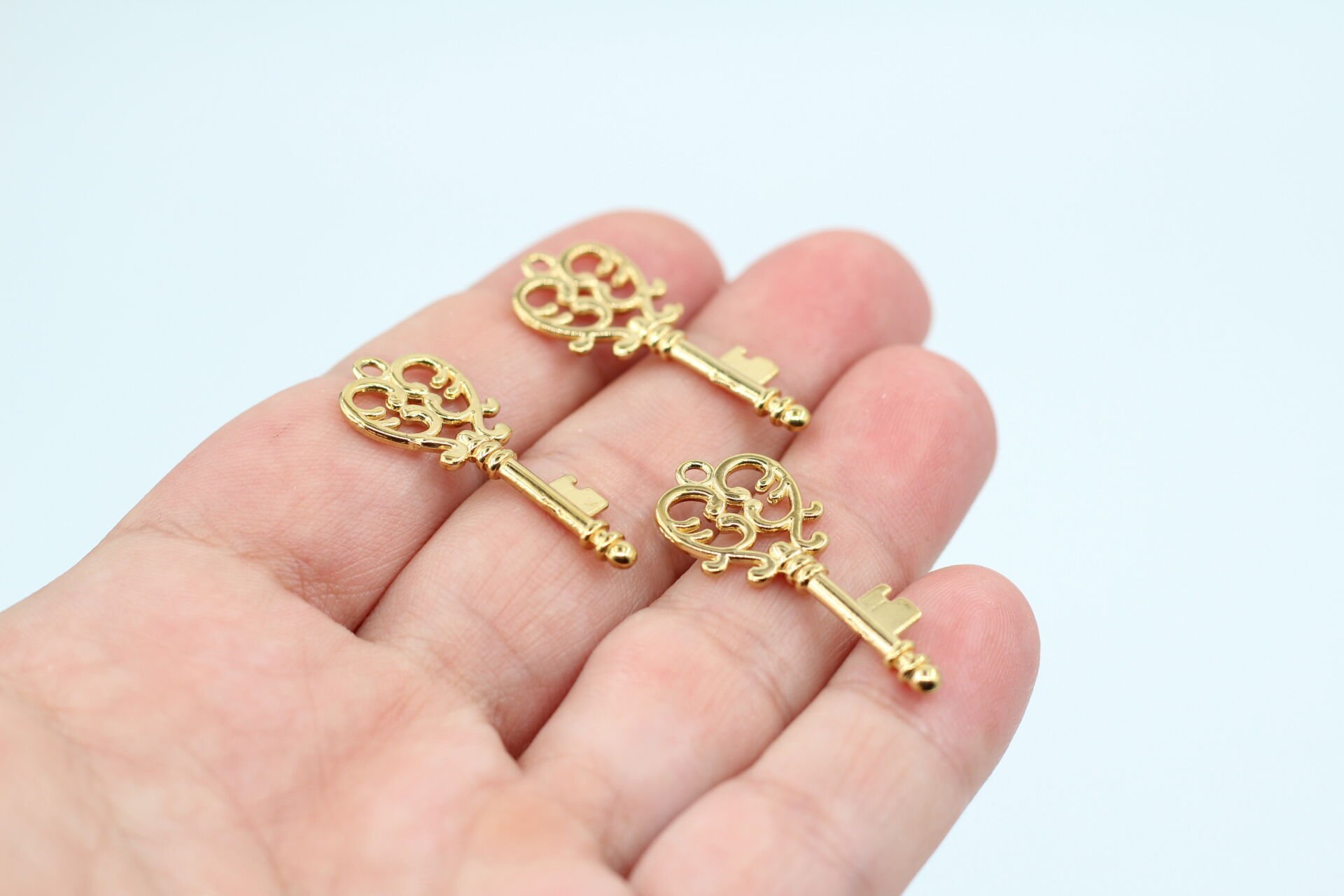 Çelik Anahtar Kolye Ucu