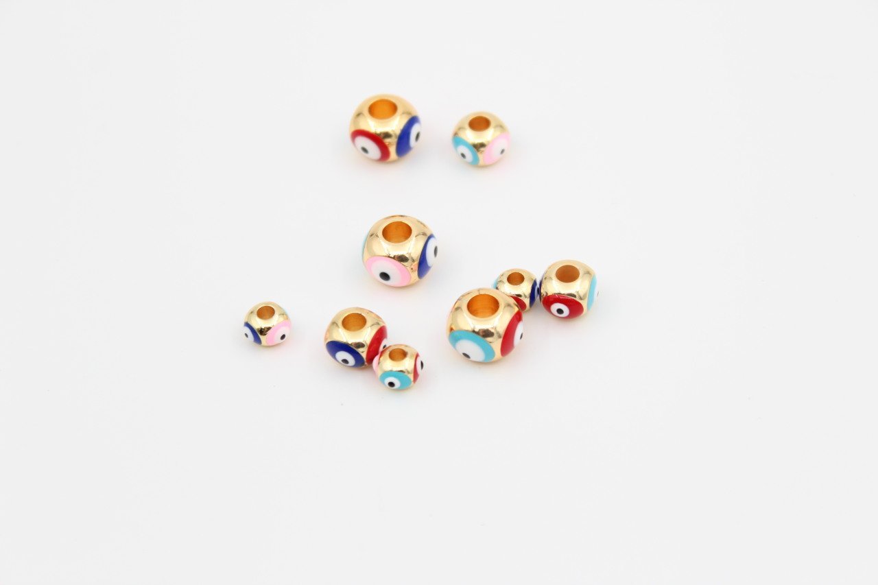 Altın Kap. Küçük Boy Nazar Boncuğu