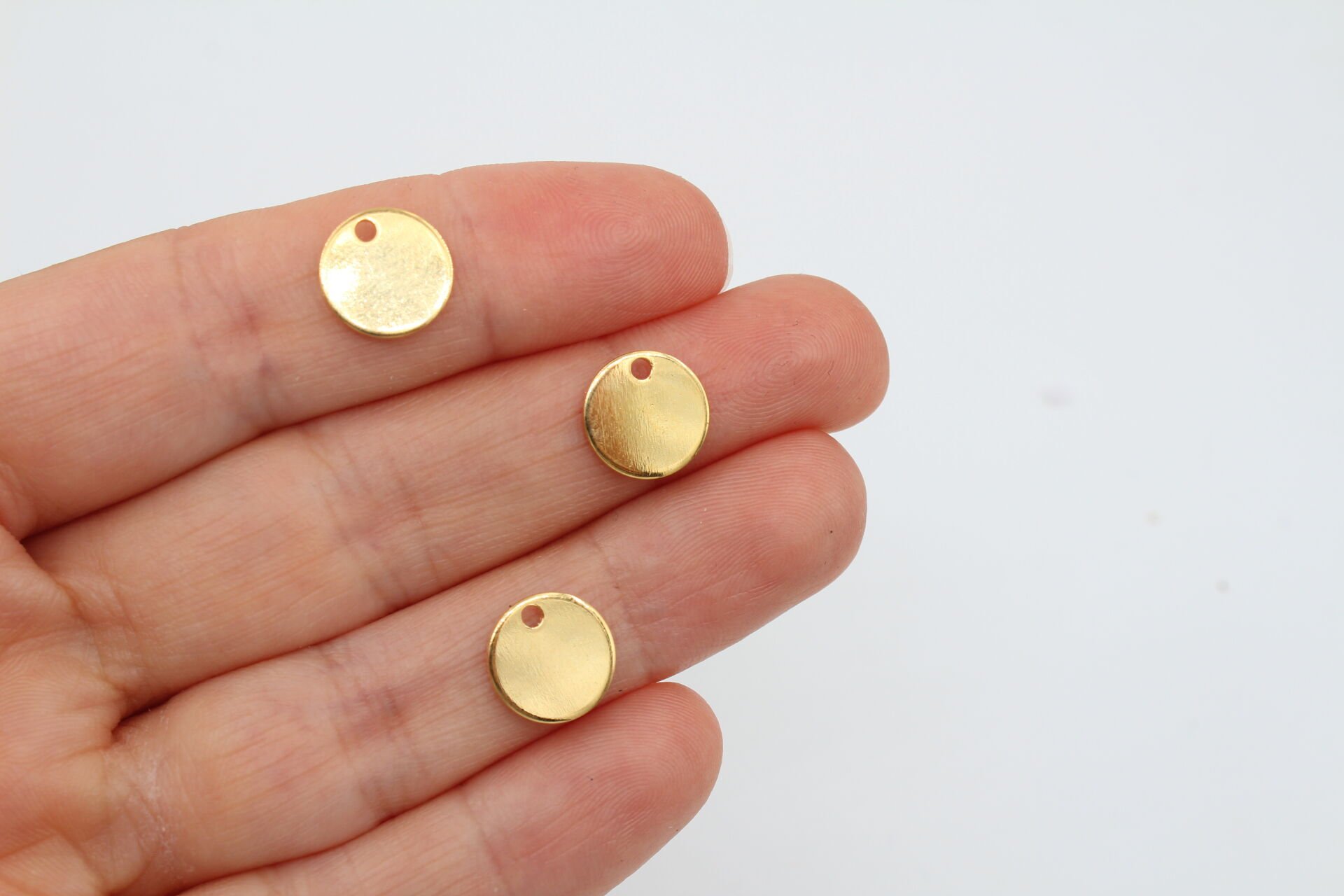 Altın Kaplama 10mm Plaka