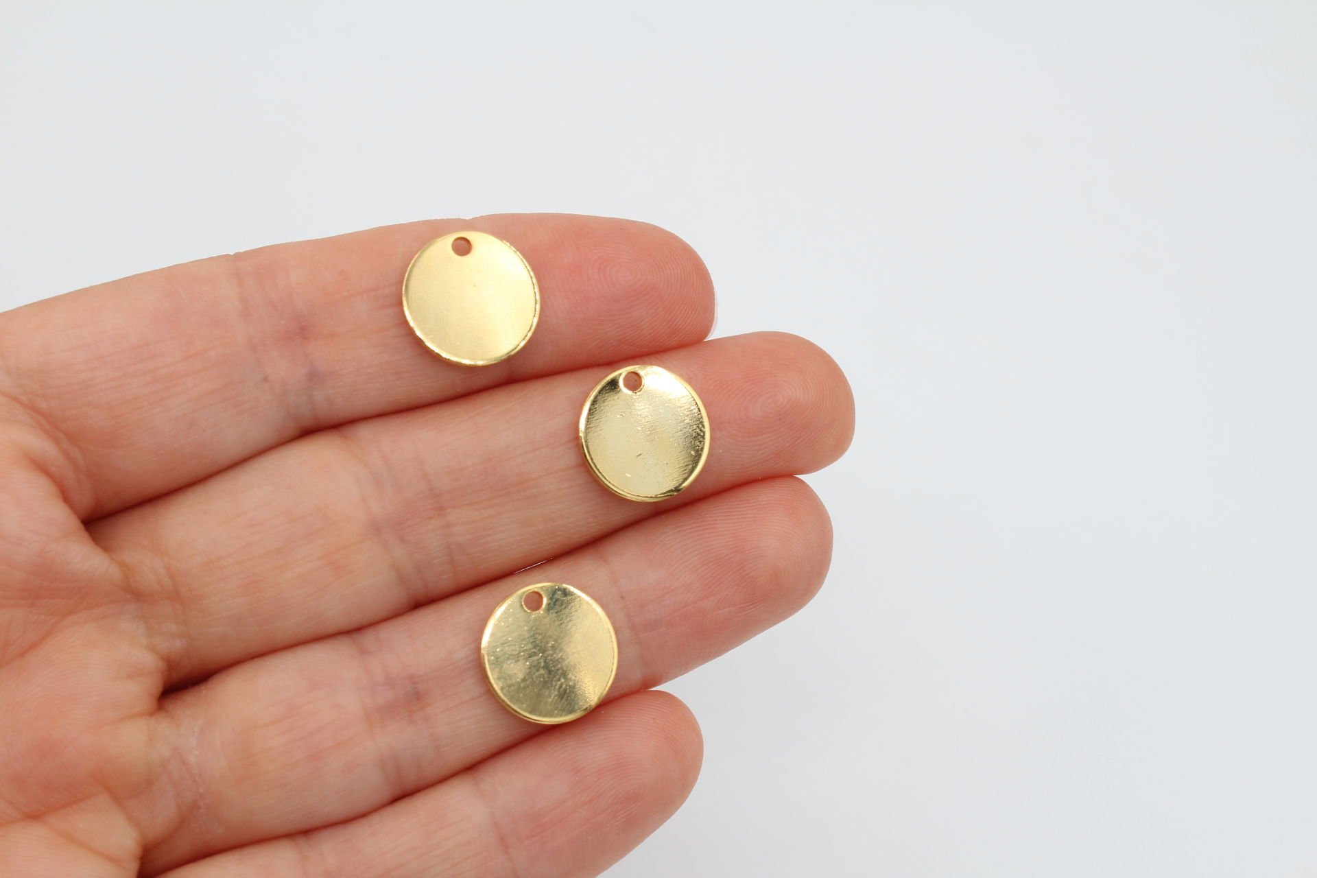 Altın Kaplama 12mm Plaka