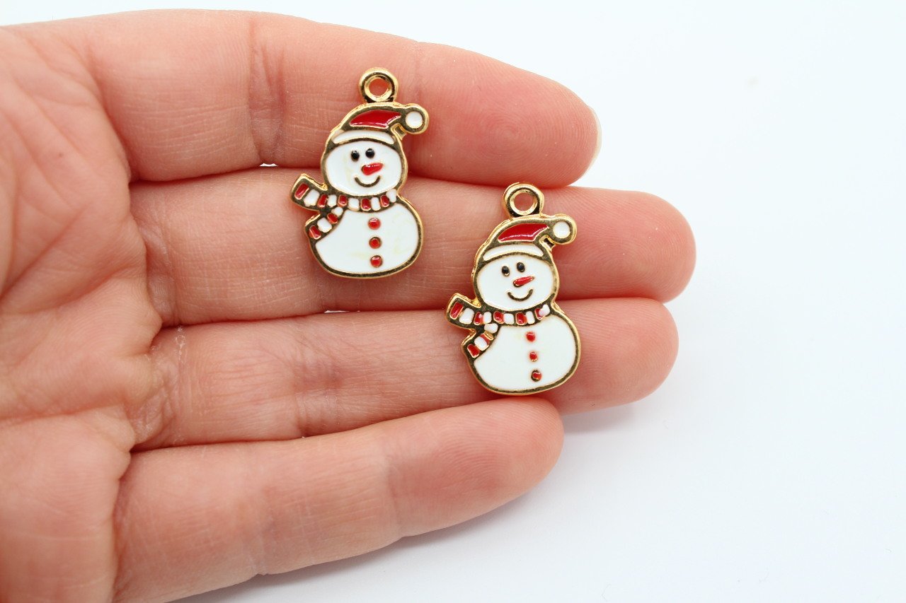 Altın Kap. Yılbaşı Kardan Adam