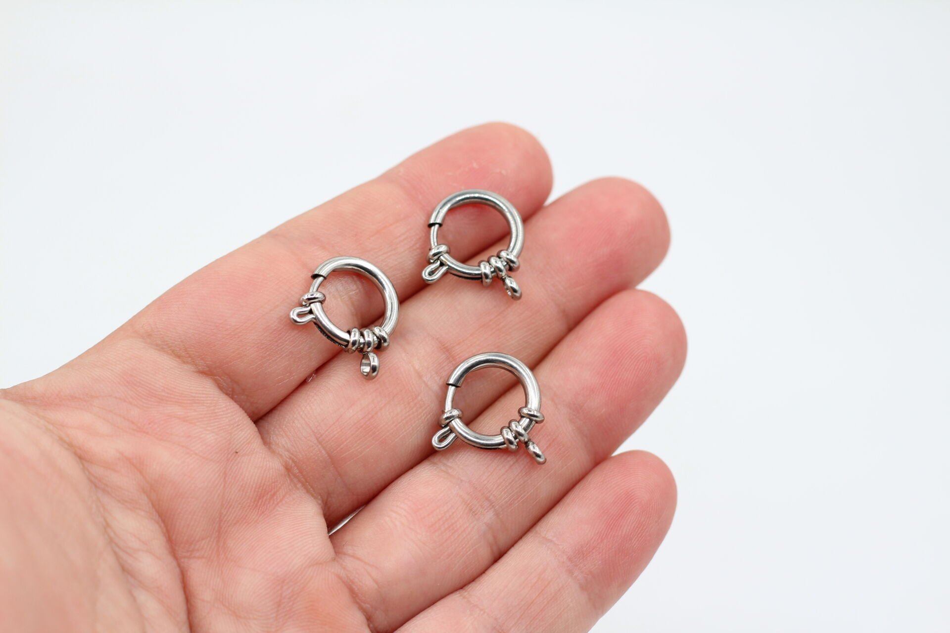 14 mm Çelik Gümüş Gemici Kiliti