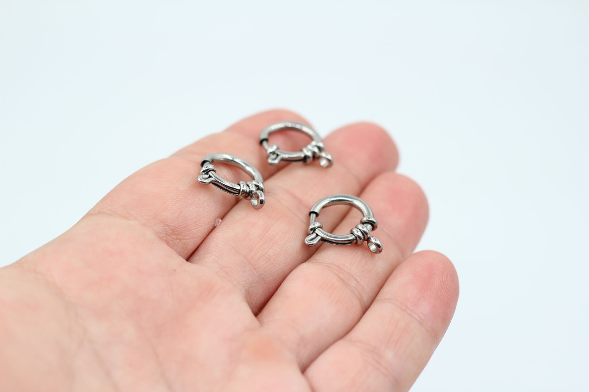 14 mm Çelik Gümüş Gemici Kiliti