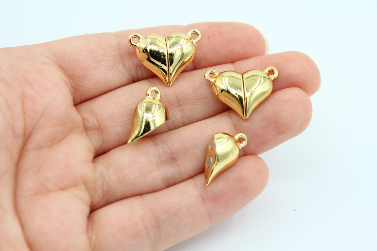 Lak Gold Kap. Mıknatıslı Kalp