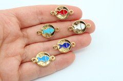 Altın Kap. Yuvarlak Çift Kulp Balık