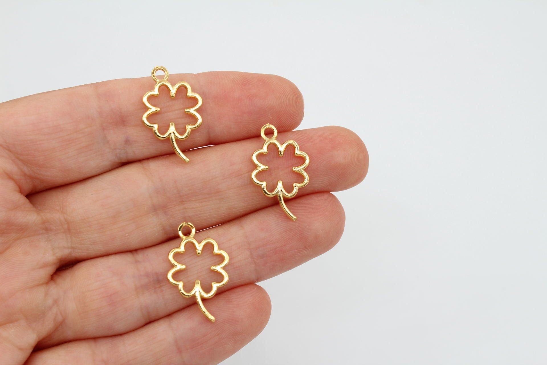 Altın Kaplama Yonca Model