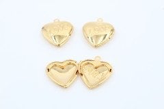 Altın Kap. Love Açılır Kapaklı Kalp