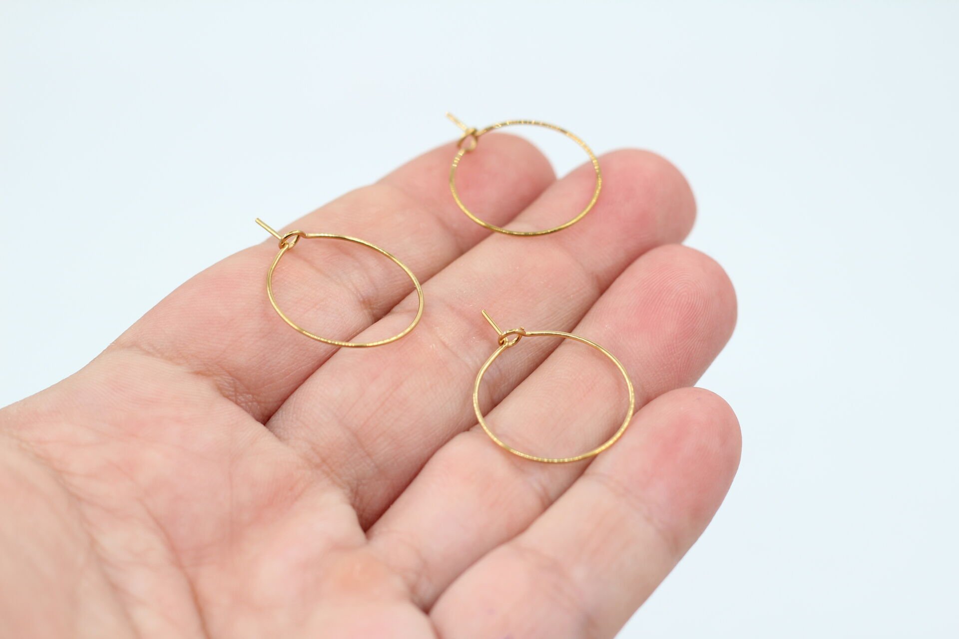 20 mm Tel Çelik Küpe