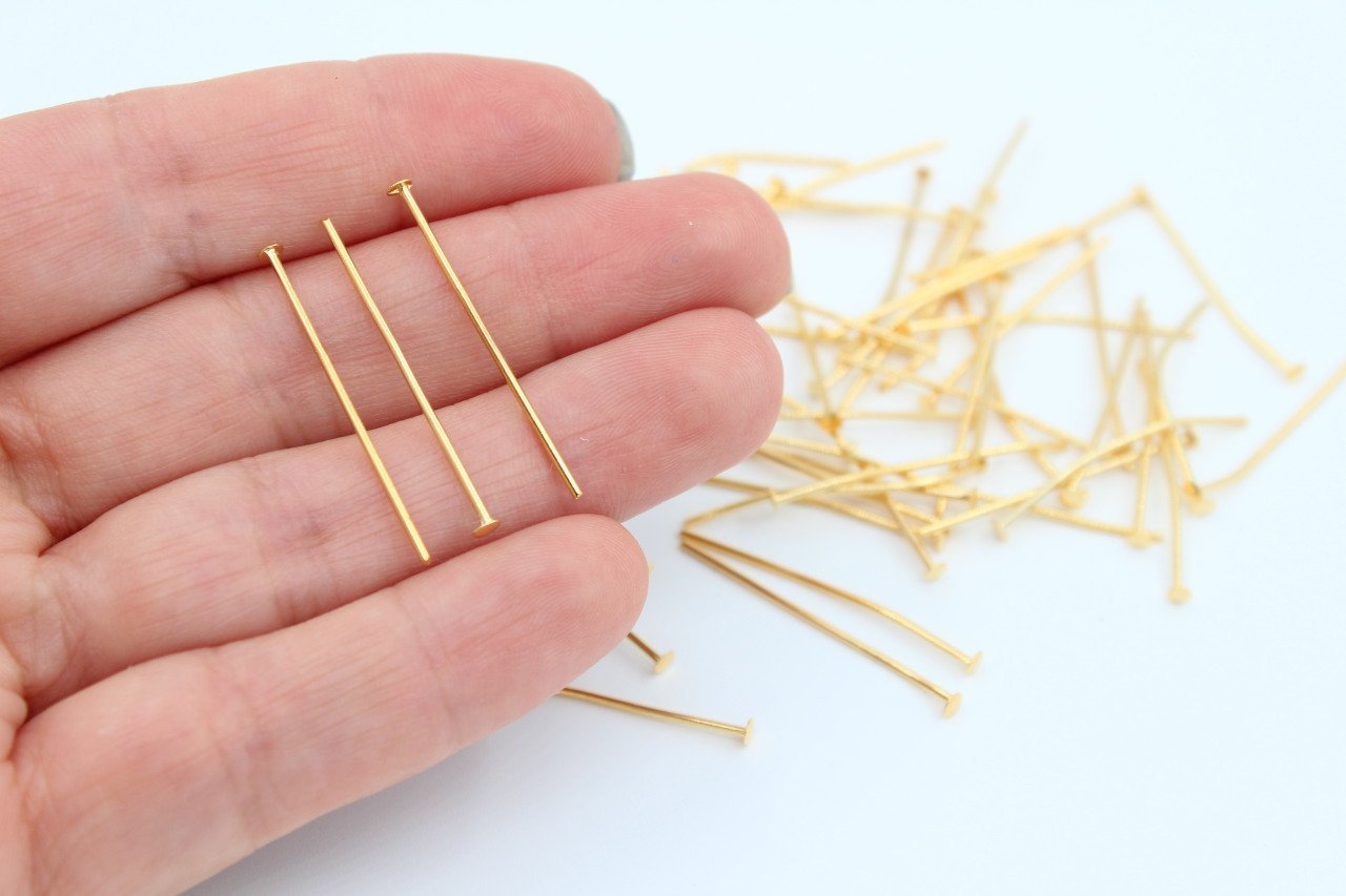 Altın Kap. 3cm Düz Çivi 2,5gr