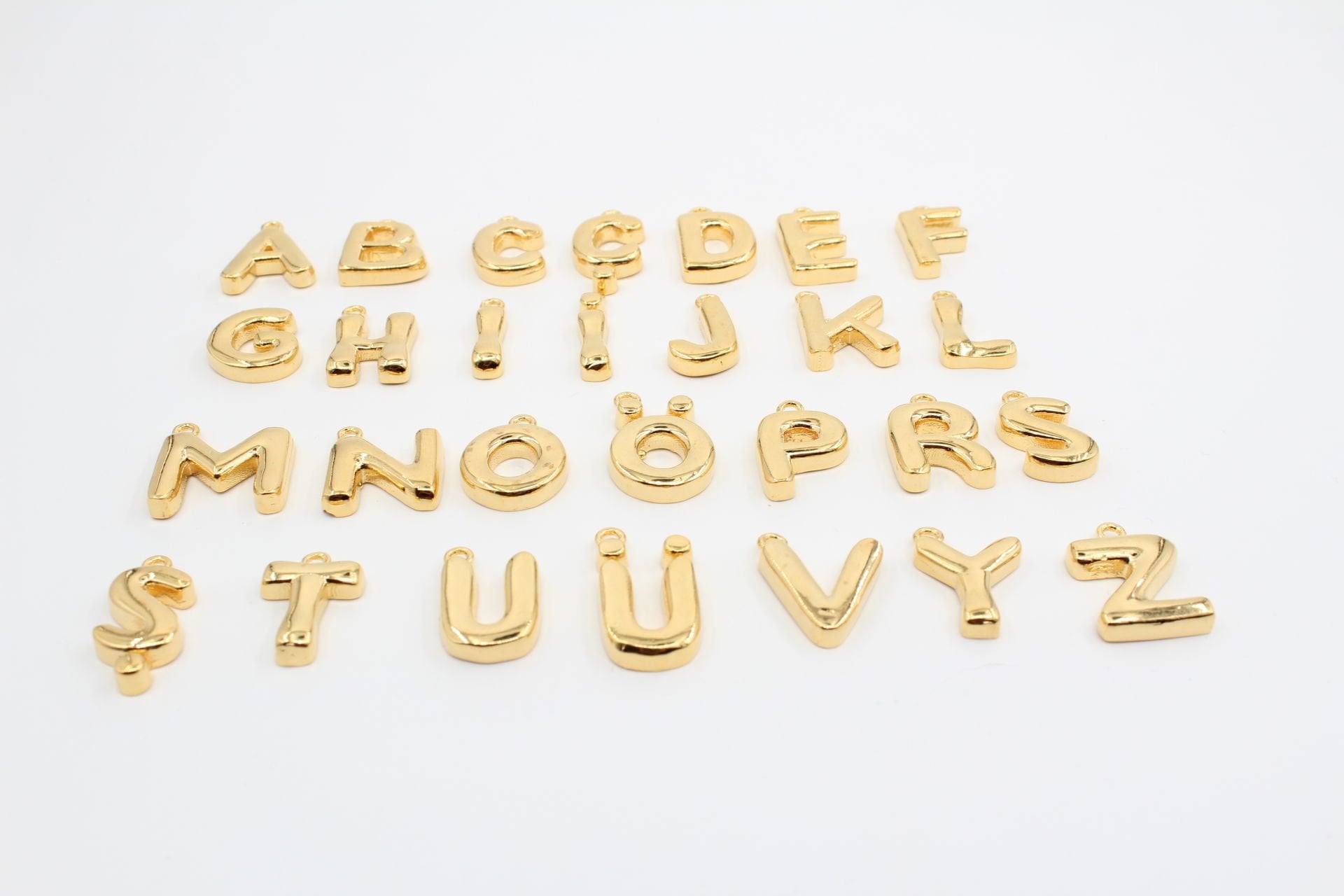 Altın Kaplama Balon Harf