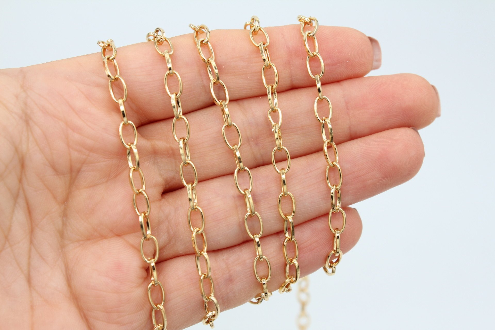 Altın Kap. 4*7 minik Ataç  Zincir